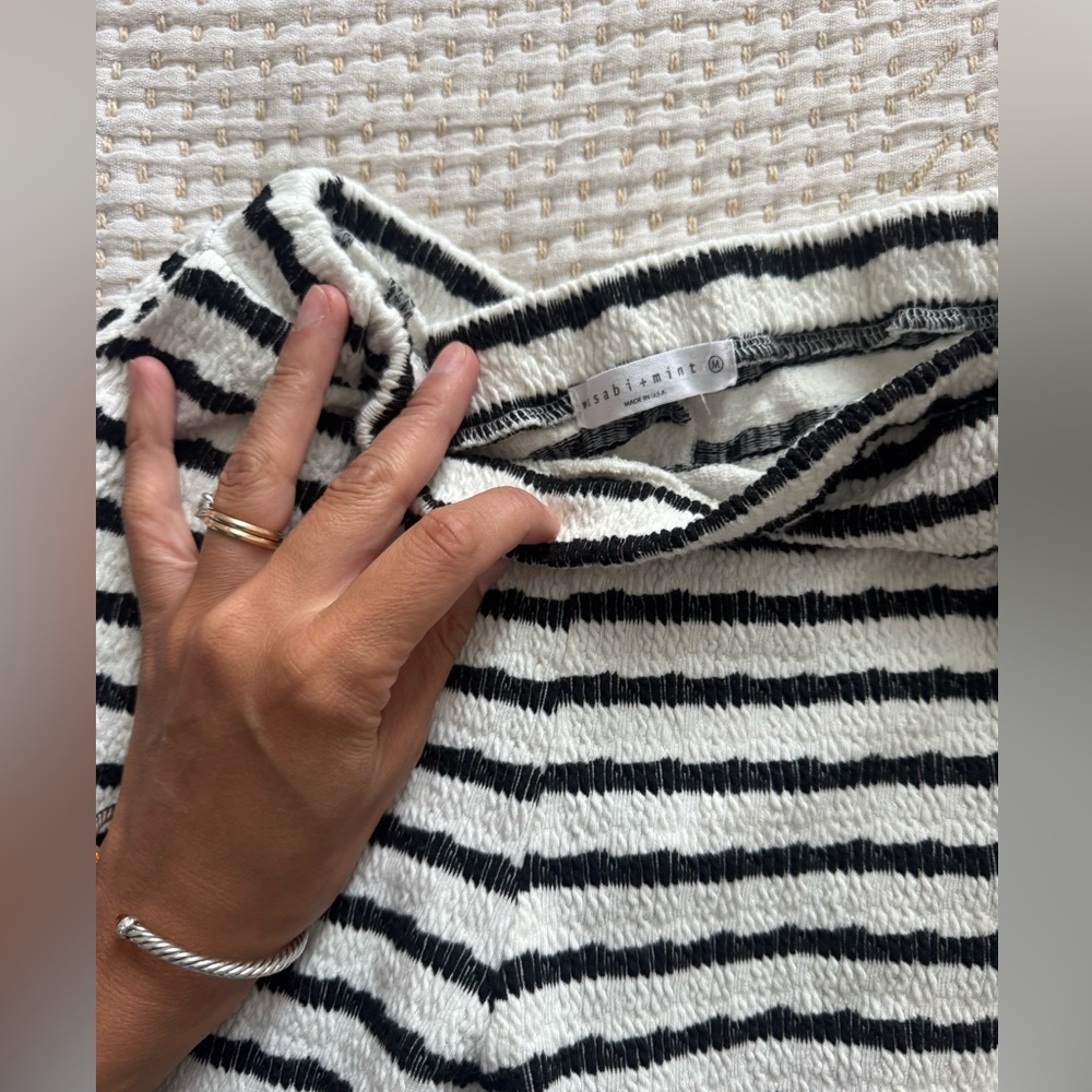 Striped beach pants